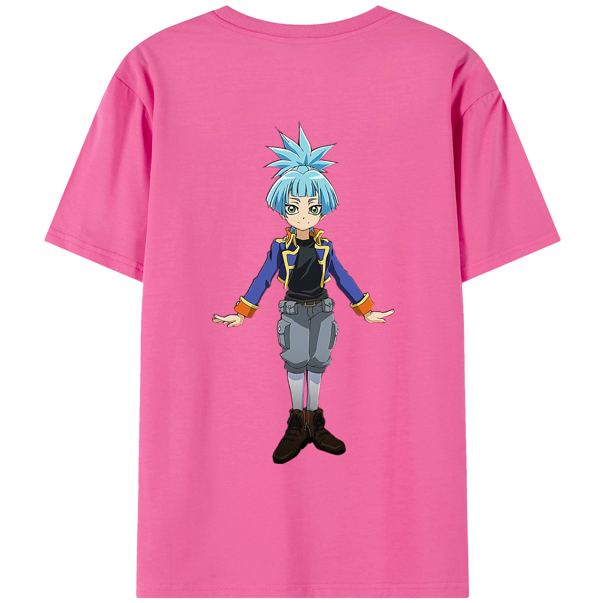 （画像用） 遊☆戯☆王 Yu-Gi-Oh! レディース半袖Tシャツ(バックプリント)
